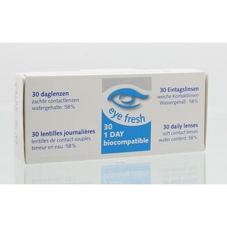 Eyefresh Eyefresh Tageslinsen -4.00, 30 Stück