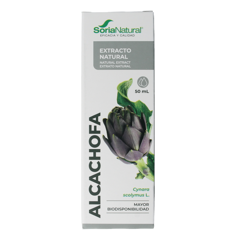 Soria Natural Extracto de Soria Natural Cynara scolymus XXI 50 mililitros