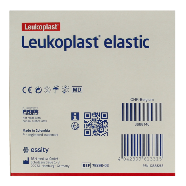 Pansement adhésif élastique Leukoplast Elastic 5 m x 4 cm 1 pièce