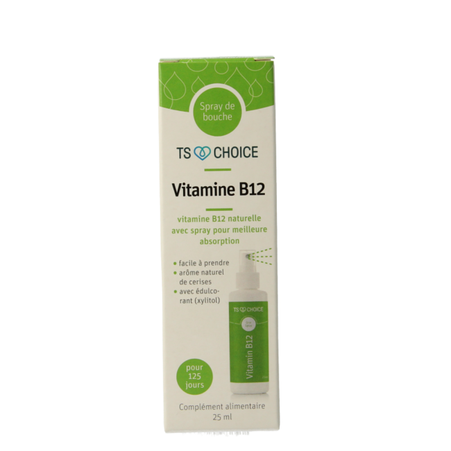TS Choice Spray de vitamine B12 25 ml