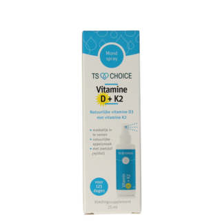 TS Choice Spray vitaminico vitamina D3 + K2 25 Millilitri