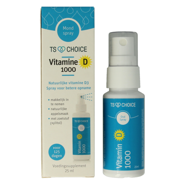 TS Choice Vitamin D 1000 Vitamin Spray 25ml