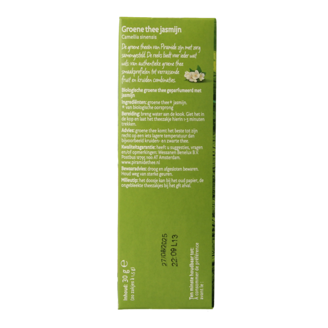 Organic Green Tea & Jasmine 20 Tea Bags