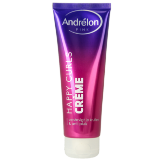 Andrelon Pink creme happy curls 125 Millilitres