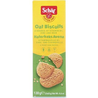Schar Schar Galletas de avena sin gluten 130 gramos