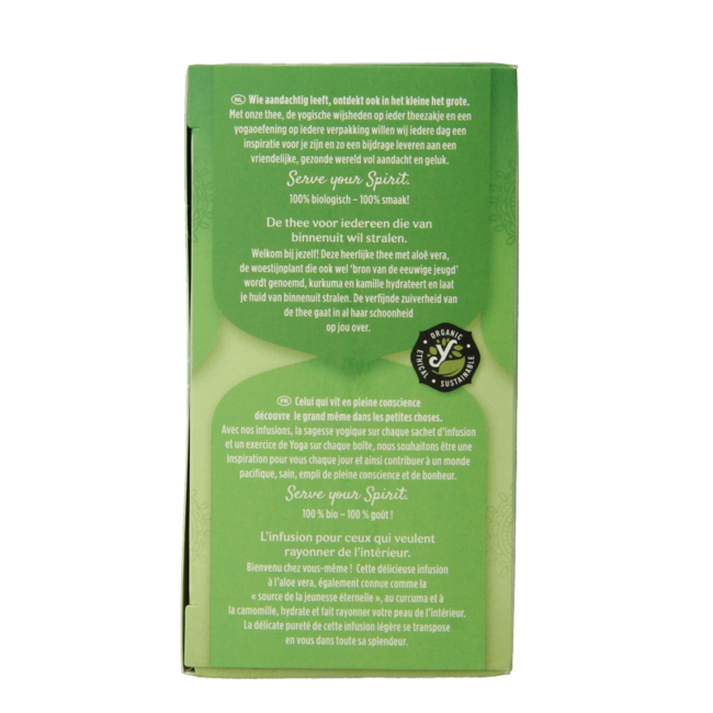 Tè Bianco Biologico con Aloe Vera, 17 Bustine