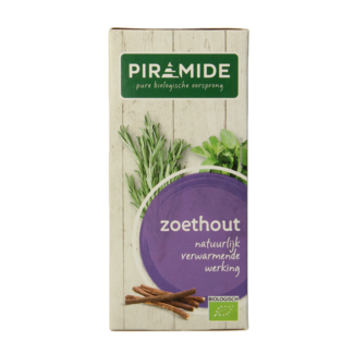 Piramide Té de regaliz eco bio 20 bolsitas
