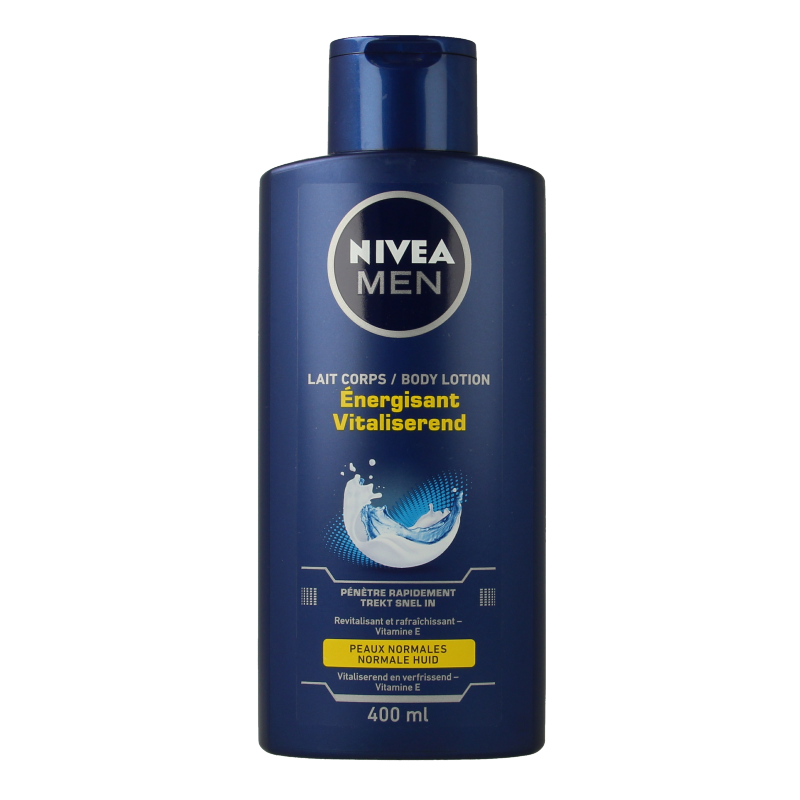 Nivea Men loción corporal revitalizante / hidratante 400 mililitros