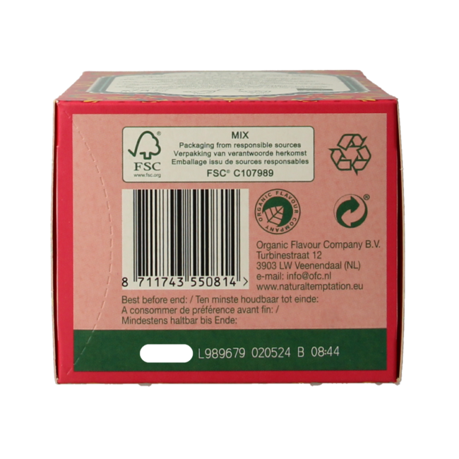 Hug in a cup bio 18 sachets