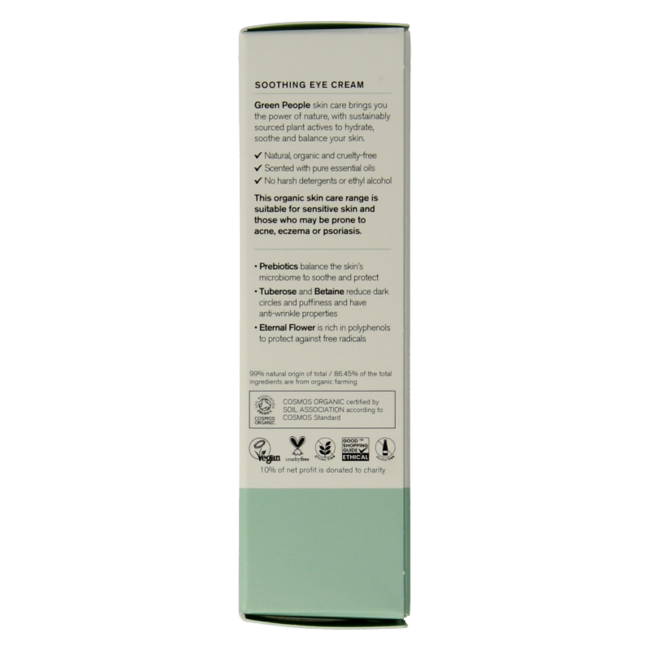 Green People Augencreme verjüngend pflegend 10 Milliliter
