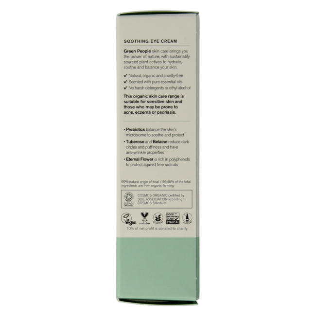 Green People Oogcreme rejuvenating voedend 10 Milliliter