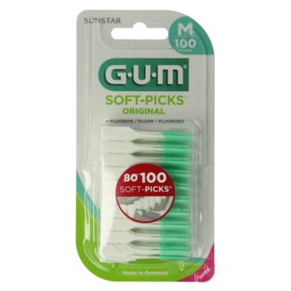 GUM Soft picks original medium 100 pieces