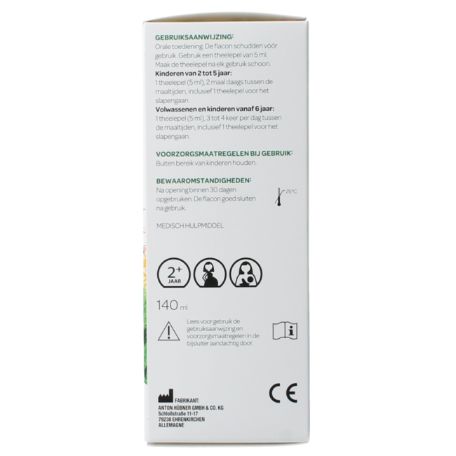 Arkohoest Kräutersirup gesüßt mit Honig 140 Milliliter