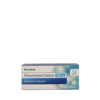 Sanias Paracetamol 500mg 50 Comprimidos