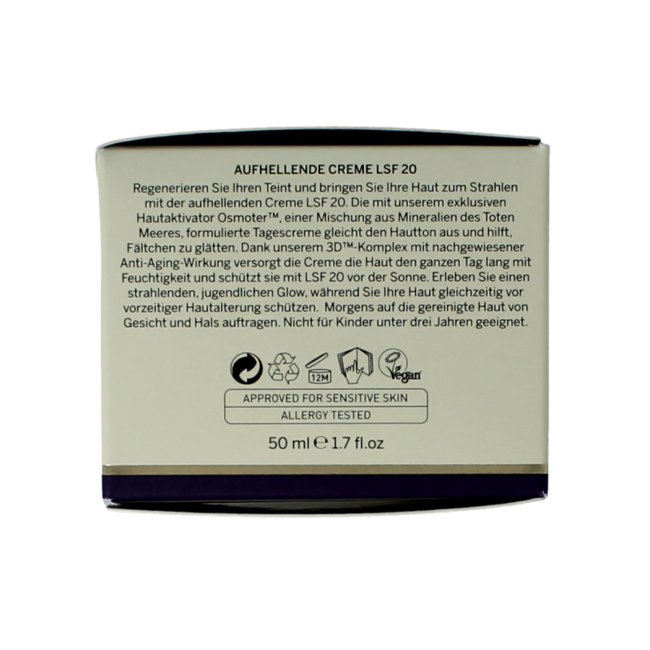 Ahava Crema Hidratante Control Edad Tono Uniforme 50 Mililitros