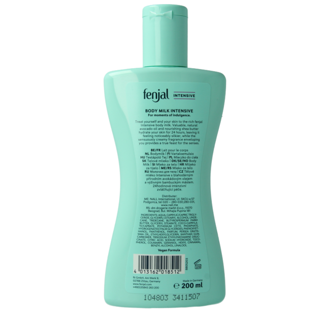 Fenjal Body milk intensive 200 Millilitres