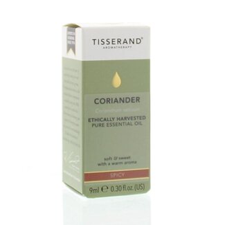 Tisserand Aceite esencial de cilantro Tisserand de cosecha ética 9 mililitros