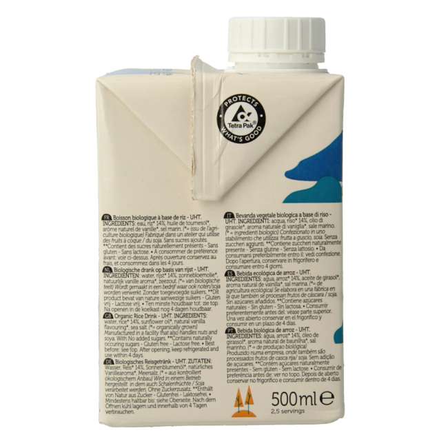 Lima Reisgetränk Original Bio 500 Milliliter