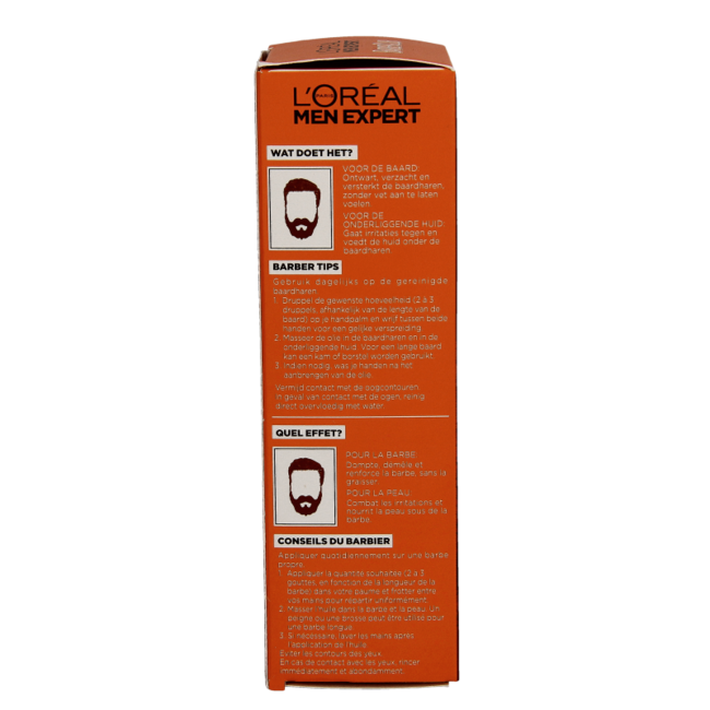 Olio per Barba Lunga e Pelle Men Expert Barber Club 30 Millilitri