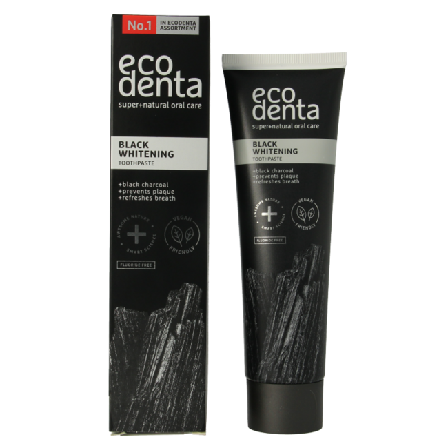 Pasta de dientes blanqueadora de carbón negro extra 100 Mililitros