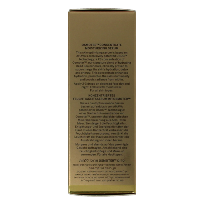 Ahava Dead Sea Osmoter Concentrate 30 mililitros