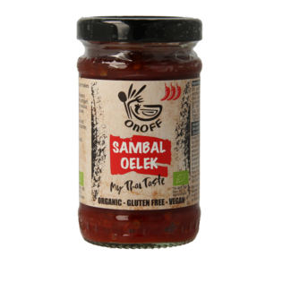 Onoff Onoff Sambal oelek organic 110 Gram