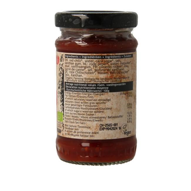 Onoff Sambal oelek bio 110 gramos