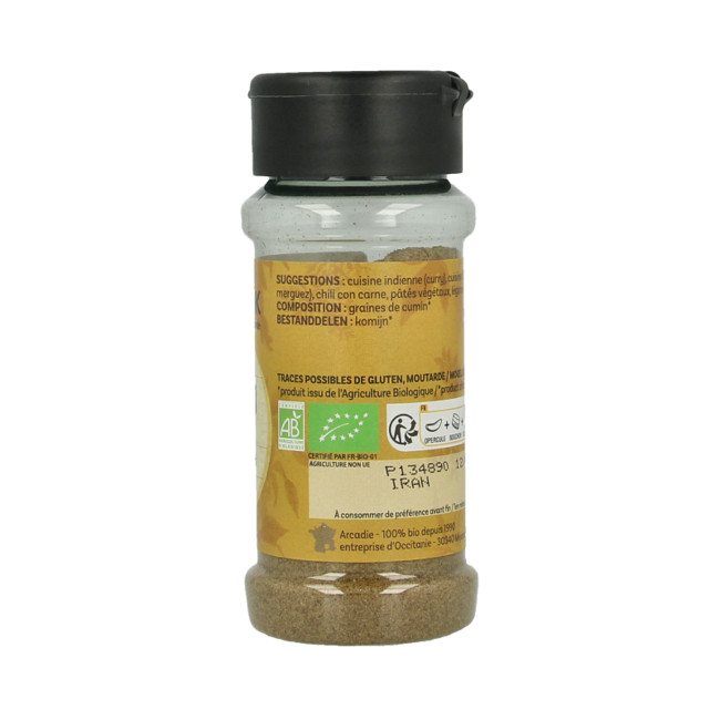 Comino molido bio 40 Gramos