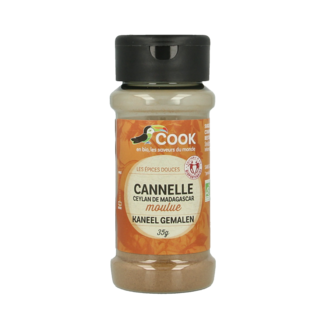 Cook Canela de Ceilán molida bio 35 gramos