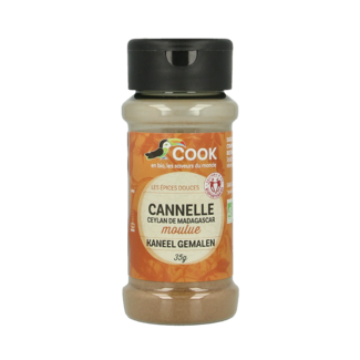 Cook Cannella di Ceylon macinata biologica 35 Grammi