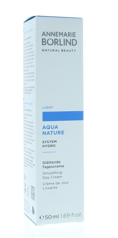 Borlind Aquanature crema de día alisadora ligera 50 mililitros