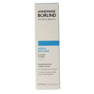 Borlind Börlind Aquanature Augenpflege Hyaluronsäure 15 Milliliter