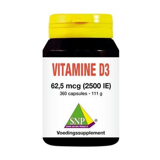 SNP SNP Vitamin D3 2500 IU 360 Capsules