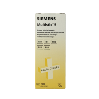 Siemens Tiras reactivas Multistix 5 2308 50 unidades