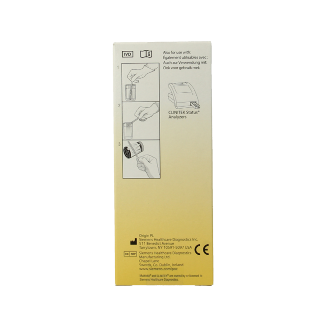 Tiras reactivas Multistix 5 2308 50 unidades