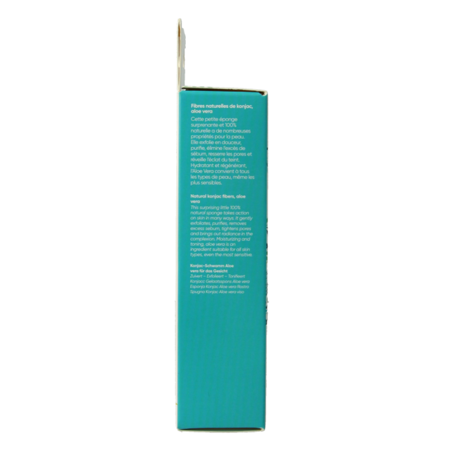 Esponja facial de konjac Lady Green aloe vera 1 unidad