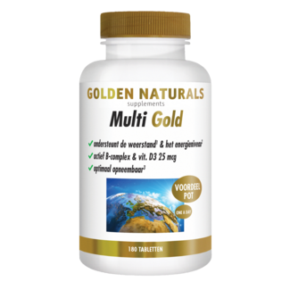 Golden Naturals Multi gold 180 Tabletten