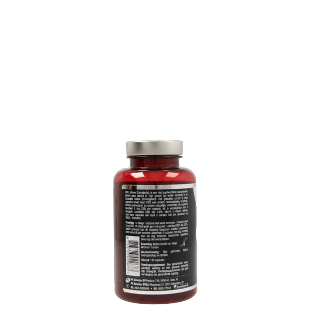Lucovitaal Cannabidiol CBD 5 mg 180 cápsulas