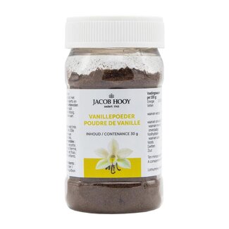 Jacob Hooy Polvo de vainilla Bourbon 100% 30 gramos