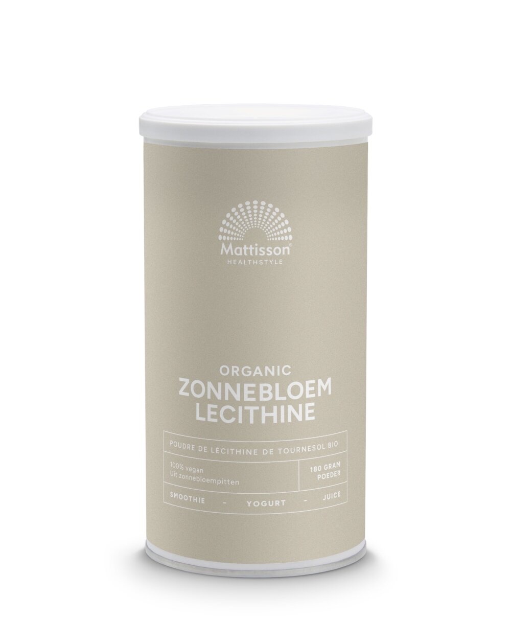 Mattisson Lecitina Girasole Bio Polvere - Benessere Naturale