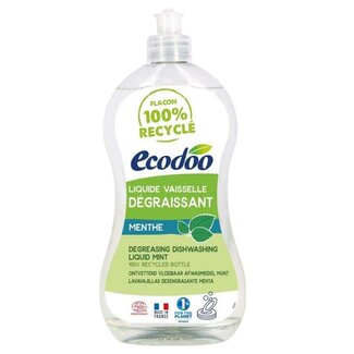 Ecodoo Ecodoo Flüssiges Spülmittel, fettlösend, Minze, Öko, 500 Milliliter