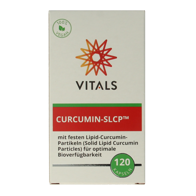 Vitals Curcumina SLCP 120 Cápsulas
