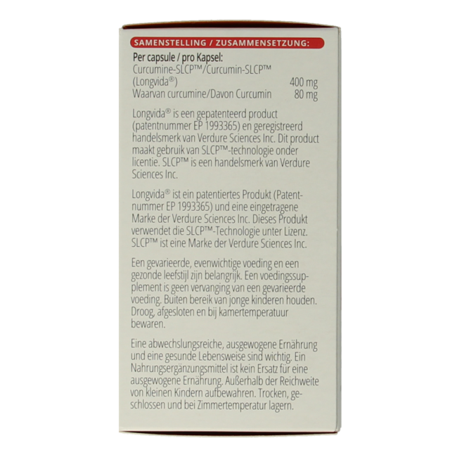 Vitals Kurkumina SLCP 120 Kapsułek