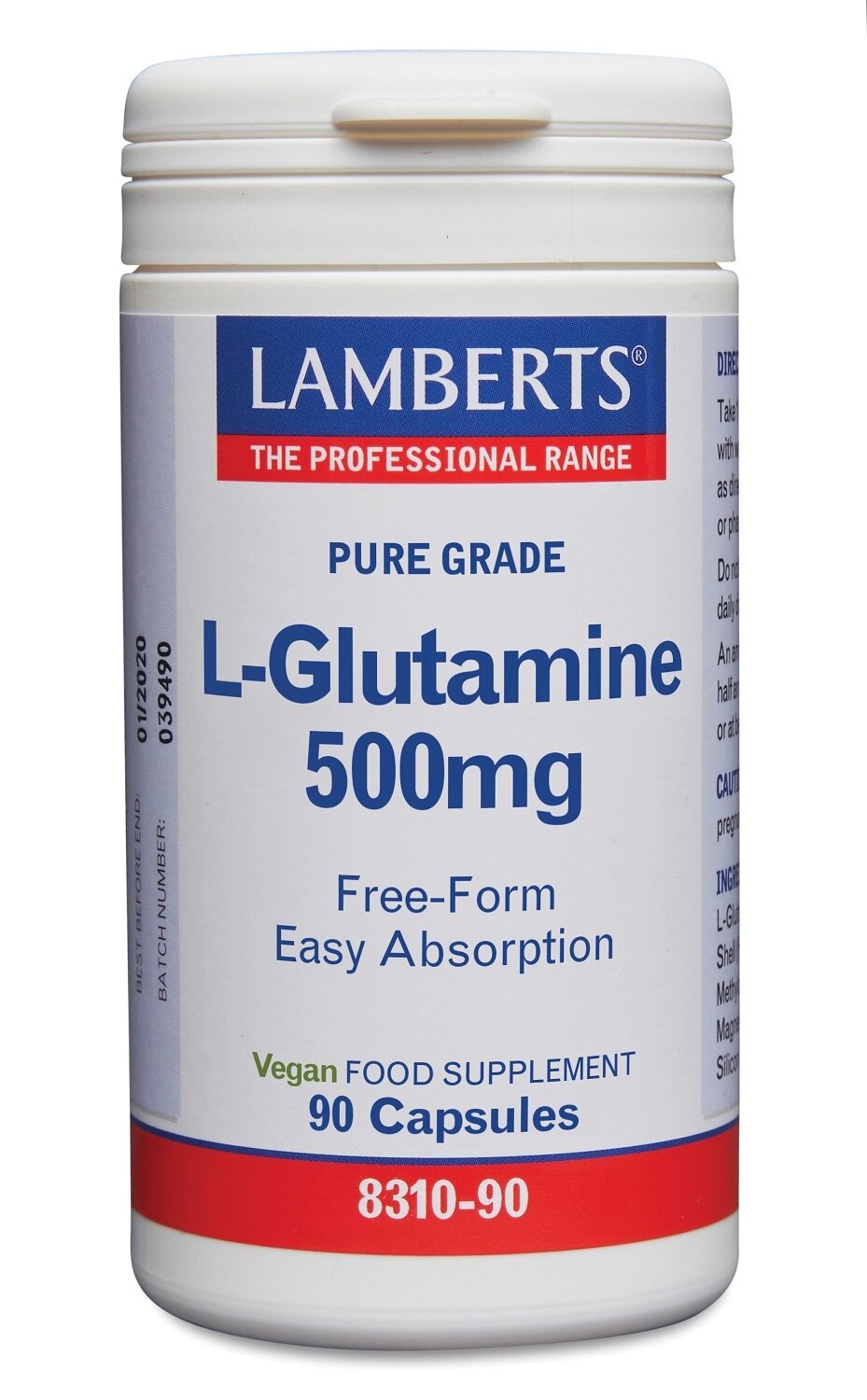 Lamberts L-Glutammina 500mg - Recupero e Supporto Immunitario