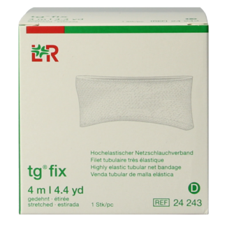 TG TG Fix net bandage D stretchable 4 metres head/torso/small 1 Piece