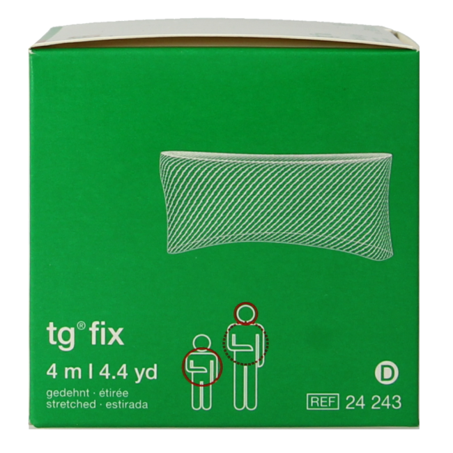 TG Fix Benda a rete elastica D, 4 metri, per testa/tronco/piccole aree, 1 Pezzo