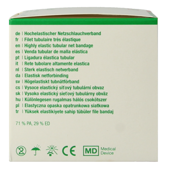 Siatka opatrunkowa TG Fix D, elastyczna, 4 metry, na głowę/tułów/małe części ciała, 1 sztuka