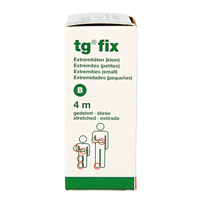 TG Fix Netzverband B dehnbar 4 Meter Finger/Hand/Fuß 1 Stück