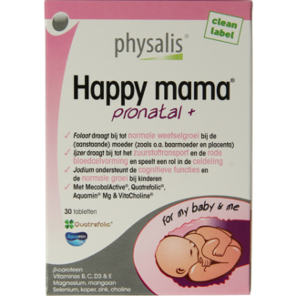Physalis Physalis Pronatal + happy mama 30 tabletek