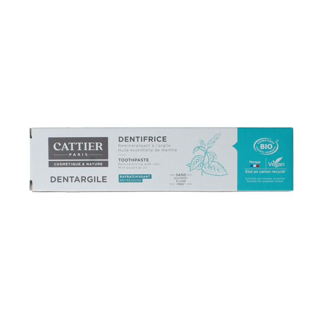 Dentifricio Cattier Menta 75 Millilitri